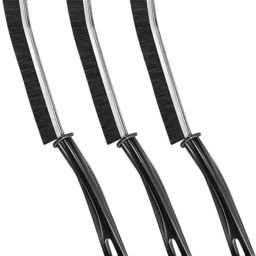 Cleaning Brush for Bathroom, Kitchen, Tiles, Window Groove (3 PCS Black)-image-42