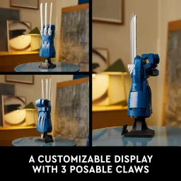 lego Marvel Super Heroes Wolverine's Adamantium Claws (596 Blocks) Model Building Kit image 5