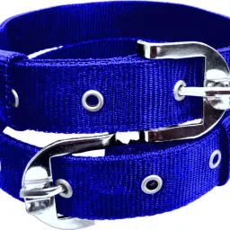 Neck Collar Belts for Dog 1.25 inch Collar Belt for Dog -Blue (Pack of 2) Dog Everyday Collar-22