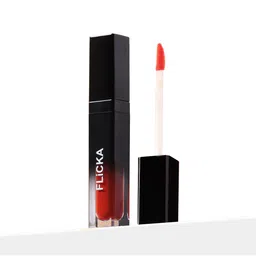 FLiCKA Set And Attack Liquid Matte Lipstick- 02 Red Carpet -7 ml image 1