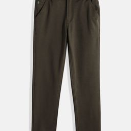 CAVIO Boys Wrinkle Free Chambray Trousers With Belt-image-18