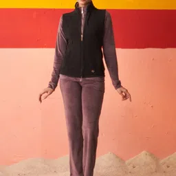 Lakshita Mock Collar Sleeveless Lightweight Tailored Jacket-image-43