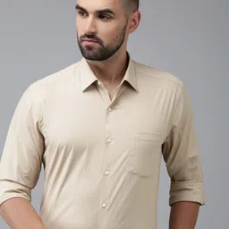 Arrow Men Pure Cotton Original Slim Fit Opaque Formal Shirt-picture-41