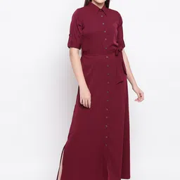 Uptownie Lite Women Button Down Shirt Maxi Dress-26