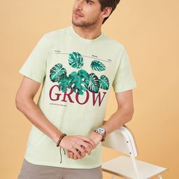 Urban Ranger by pantaloons Graphic Printed Slim Fit T-shirt-image-77