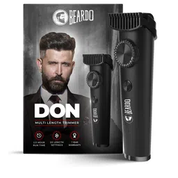 BEARDO Men PR2633 Don Trimmer With 2.5 Hour Runtime & 20 Length Settings - Black-44