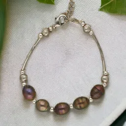 Sri Jagdamba Pearls Dealer Pearls Beaded Wraparound Bracelet-4