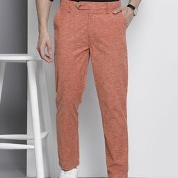 The Indian Garage Co Slim Fit Chinos Trousers-image-38