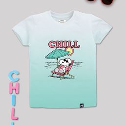 YK X Minute Mirth Boys Ombre Effect Peanuts Printed Pure Cotton T-shirt-picture-48