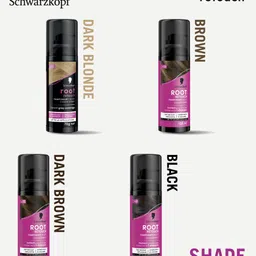 Schwarzkopf Root Retouch Temporary Root Cover Spray for Instant Grey Coverage 120ml- Black image 4