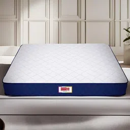 USHA SHRIRAM Blue & White Orthopedic Quilted Double Size Mattress-image-72
