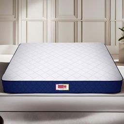 USHA SHRIRAM Blue & White Orthopedic Quilted Single Size Mattress-image-80