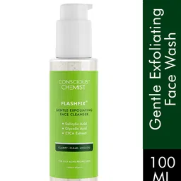 Conscious Chemist Daily Face Wash with AHA, BHA & CICA Extract 100ml-17