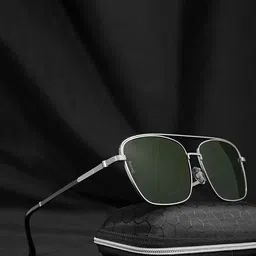 OKNO Unisex Aviator Sunglasses with Polarised and UV Protected Lens-14