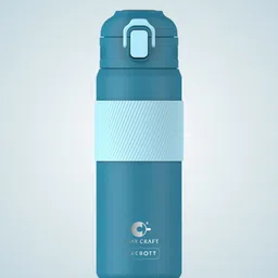 CLAY CRAFT Blue Stainless Steel Double Wall Vacuum Water Bottle 700 ML-image-67