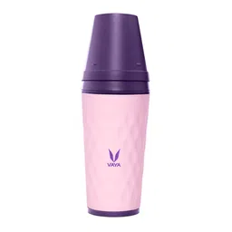 Vaya Purple & Pink Vacuum Insulated Stainless Steel Water Bottle & 2 Cups 600 ml-32