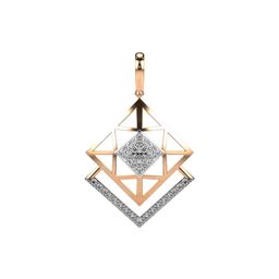 VALANOVA 925 Sterling Silver Diamond Studded Pendant 2 Grams-image-21