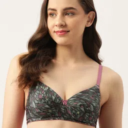 Leading Lady Abstract Full Coverage Lightly Padded Bra-12