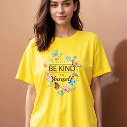 SMARTEES Graphic Printed Round Neck Cotton Oversized T-shirt-image-43