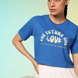 HRX by Hrithik Roshan Typography Printed Pure Cotton T-shirt-picture-33