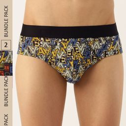 Chromozome Men Pack of 2 Men Ultra Premium Micro Modal Printed Briefs 8902733640749-image-21