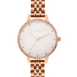 Olivia Burton Women Rainbow Embellished Analogue Watch OB16RB21-image-37