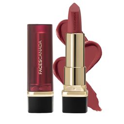 FACES CANADA Intense Color 8 Hr Stay Comfy Matte Creme Lipstick 4.2 g - Keepin It Real 18-11