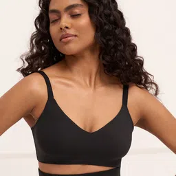 Underneat Women Lightly Padded Seamless Full Coverage Bralette Bra-10