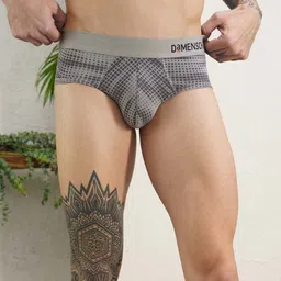 DaMENSCH Men DEO-SOFT Deodorizing Micro Anti Bacterial Printed Briefs DAM-PRIN-B-DS-18