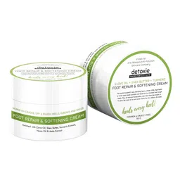 Detoxie Foot Repair Cream For Dry Cracked Heels Enriched With Shea Butter-50g-50