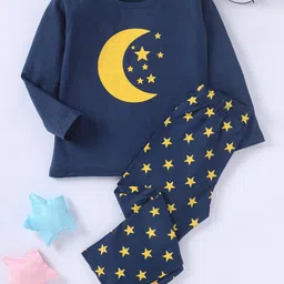 FUNKRAFTS Kids Conversational Printed Pure Cotton Night Suit-66