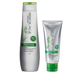 Biolage Set of Advanced Fiberstrong Shampoo + Conditioner with Bamboo for Damaged Hair-30
