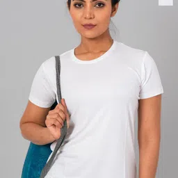 THEFITTHEORY Women Pack of 2 Abzorb Solid Round Neck T-shirts-picture-36