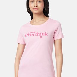 Honey by Pantaloons Women Printed Polo Collar Cotton T-shirt-image-65