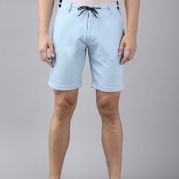 Van Heusen Athleisure Men Solid Functional Pocket Soft Touch Chino Shorts-picture-9