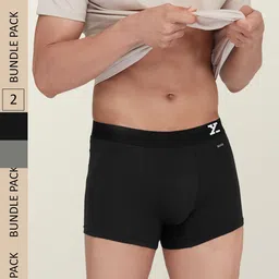 XYXX Men Pack of 2 Aero Super Combed Cotton Anti-Odor & Moisture Absorbent Trunks-image-91