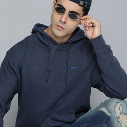 R.Code by The Roadster Life Co. Men Solid Hooded Sweatshirt-picture-23