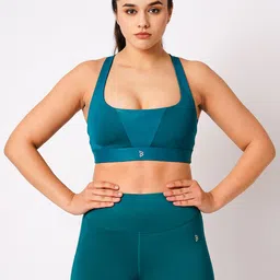 BODD ACTIVE Full Coverage Styled Back Workout Sports Bra With All Day Comfort-40