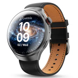 pebble Dome 1.52" Spherical Amoled Display, Premium Metal Built Smart Watch-image-95