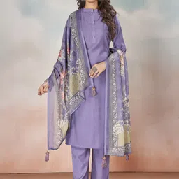 STYLE SAMSARA Women Regular Kurti with Trousers & With Dupatta-picture-38