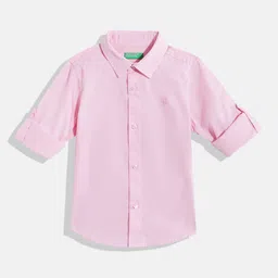United Colors of Benetton Kids Boys Pure Cotton Casual Shirt-picture-36