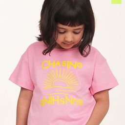 Campana Girls Pack Of 2 Graphic Printed Drop Shoulder Cotton T-shirts-picture-17