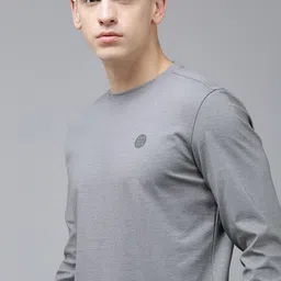 Van Heusen Flex Men Solid Long Sleeves Round Neck Sweatshirt-picture-29