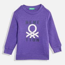 United Colors of Benetton Boys Brand Logo Printed Sweatshirt-image-78