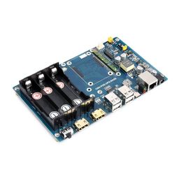 Waveshare PoE UPS Base Board Designed for Raspberry Pi Compute Module 4, Gigabit Ethernet, Dual HDMI, Quad USB2.0-18