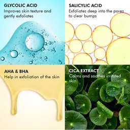 Conscious Chemist Daily Face Wash with AHA, BHA & CICA Extract Pack of 2 image 3