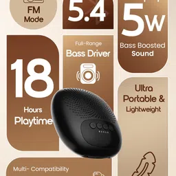 BOULT AUDIO Bassbox Q5 Upto 18H Battery WIth 5W Bass Output 5.4v 5 W Bluetooth Speaker image 5
