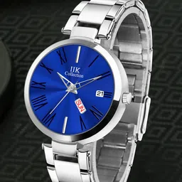 IIK COLLECTION Women Dial & Stainless Steel Bracelet Style Straps Analogue Watch IIK-2059W1-DND-55