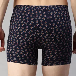 Lux Cozi Pack Of 2 Assorted Pure Cotton Mid-Rise Basic Printed Trunks image 5