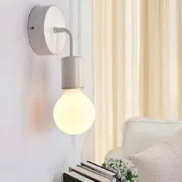 shoppeefry Orren Eilis Aero White Matt Metal Wall Light-picture-14
